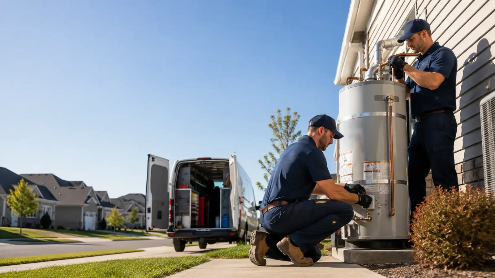 Water Heater Installation in Fall River, WI
